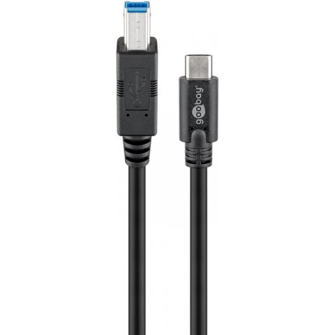 Kabelis spausdintuvui USB C 3.0 (A-B) 1m Goobay